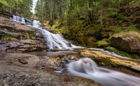 Rißlochwasserfall im Bayerischen Wald | Fotograf Straubing | Bilder auf Acryl, Forex, Leinwand u.v.m