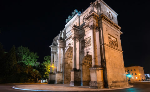 Siegestor, Triumphbogen in München | Munich | Bayern