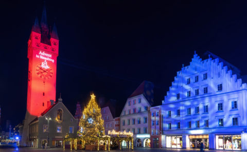 Landschaftsfotos | Fotograf Straubing| Stadtturm im Advent