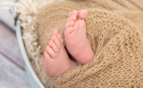 Newborn-Zwergerl Homeshooting - Babyfotograf Straubing