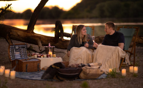 Business-Shooting | Picknick an der schönen Donau | Fotostyle Schindler