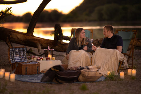 Business-Shooting | Picknick an der schönen Donau | Fotostyle Schindler