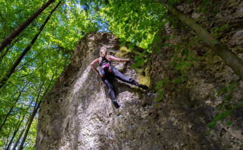 Sportfotografie | Klettern in der Oberpfalz bei Regensburg | Fotostyle Schindler