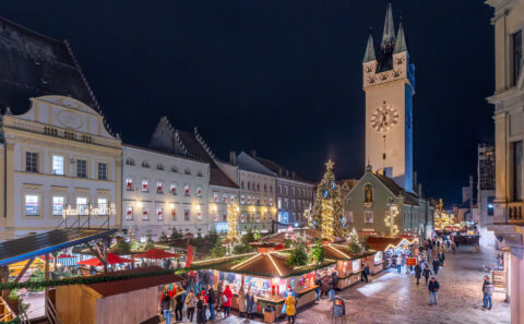 Christkindlmarkt Straubing - Eröffnung mit OB Markus Pannermayr