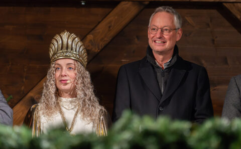 Christkindlmarkt Straubing - Eröffnung mit OB Markus Pannermayr