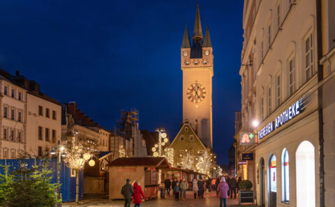 Turmbläser in Straubing Silvester / Fotograf Straubing